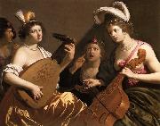 BIJLERT, Jan van The Concert in china oil painting reproduction